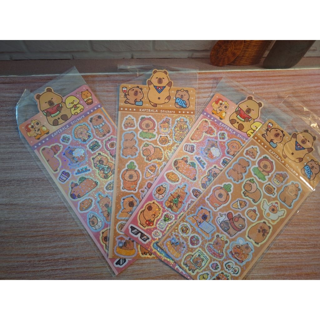 

Stiker Capybara