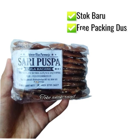 

Gula Kacang Isi 8 Jajanan Camilan Khas Purworejo