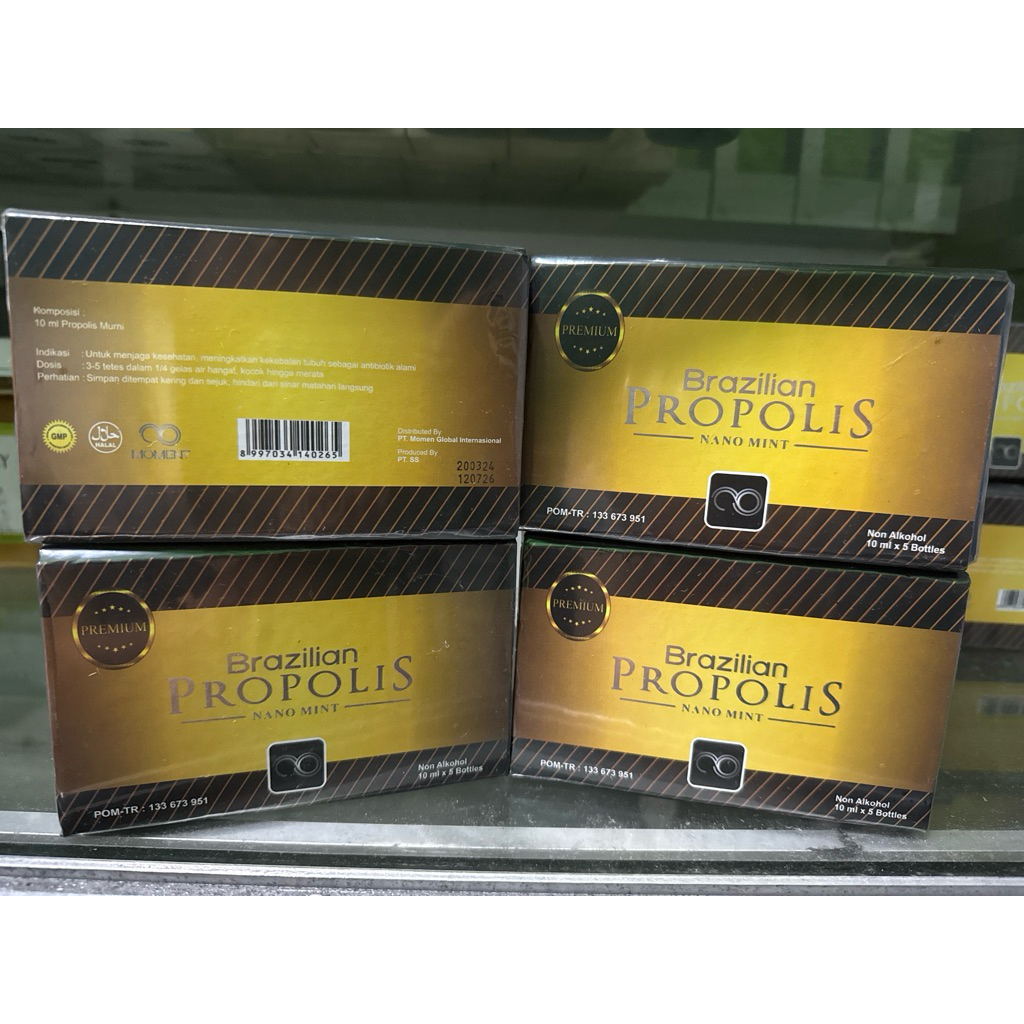 Brazilian nano mint propolis