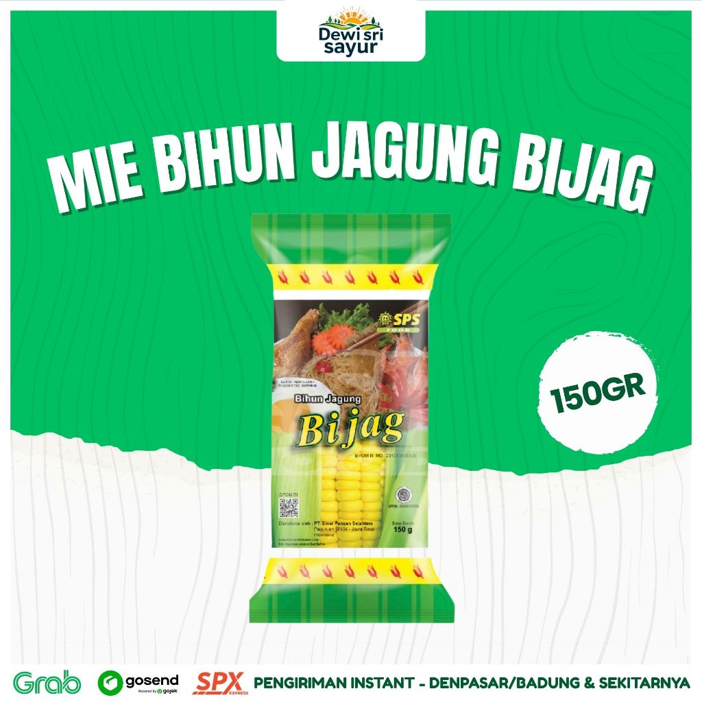 

Mie Bihun Jagung Bijag 150gr – Dewi Sri Sayur