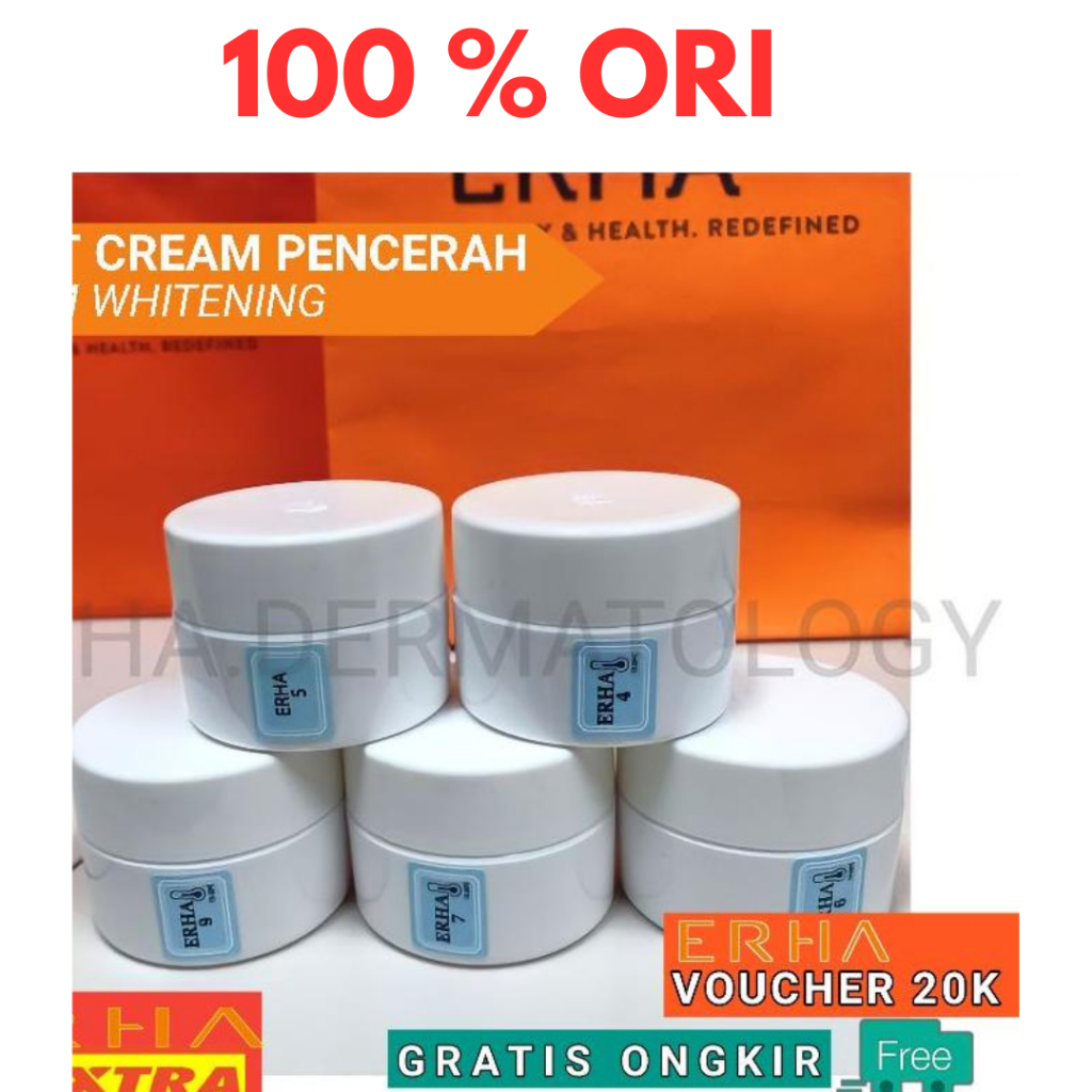 ERHA 4/5/6/7/8/9 Multi-Function Whitening and Moisturizing Cream