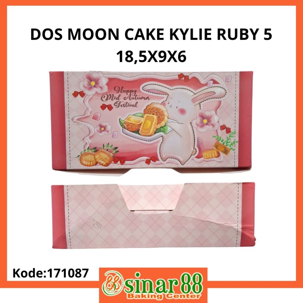 

DOS MOON CAKE KYLIE RUBY 5 18,5×9×6