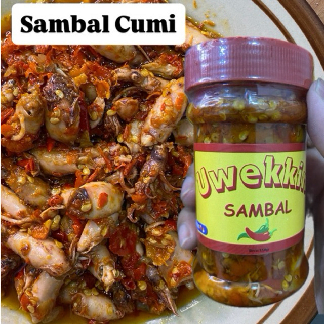 

[150gr] Sambal Cumi enak gurih dan praktis
