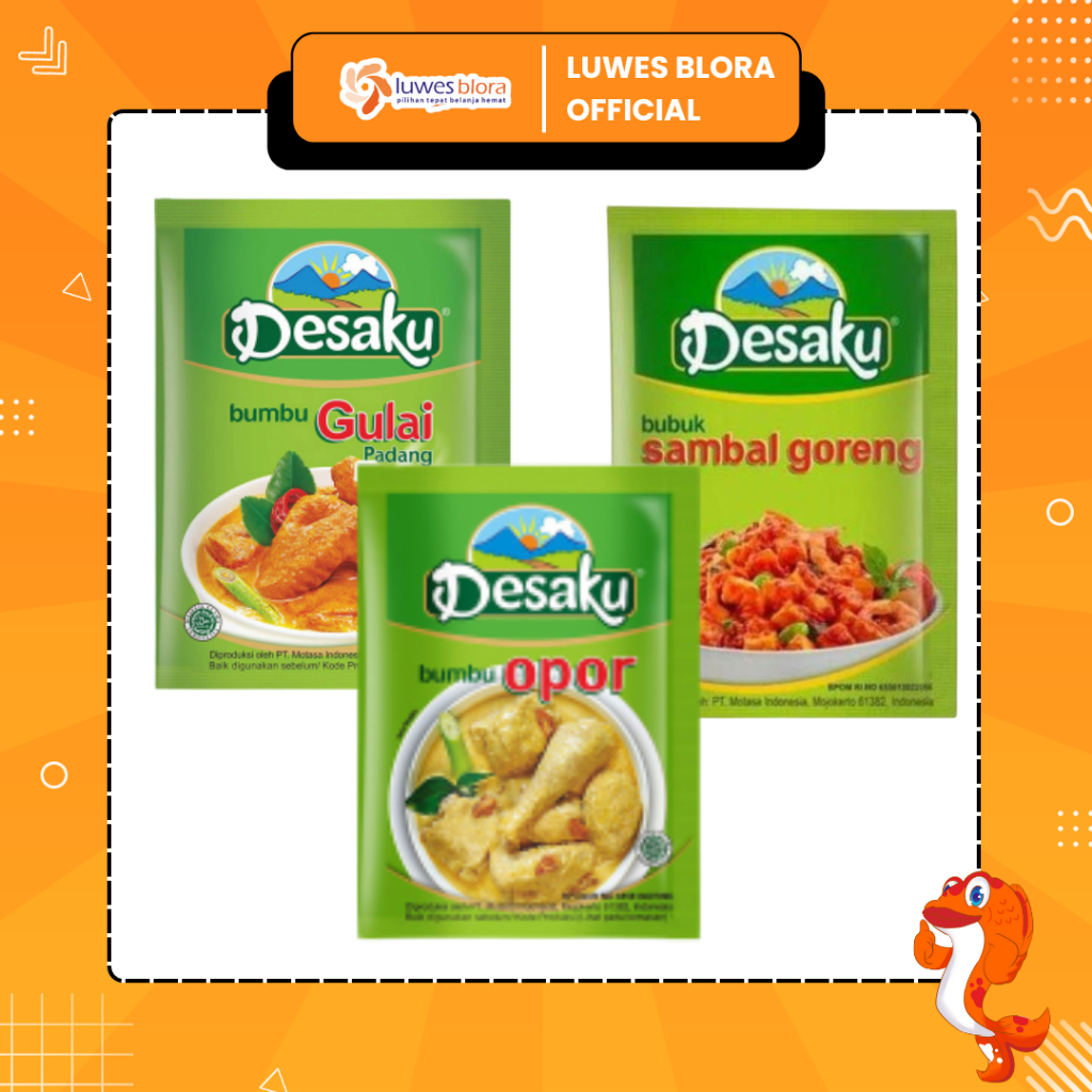 

Desaku Bumbu Instan 13g