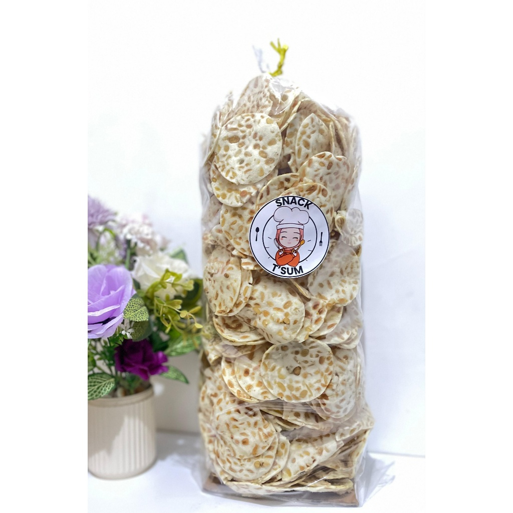 

1 kg Keripik tempe crispy / Keripik tempe sagu SNACK T'SUM