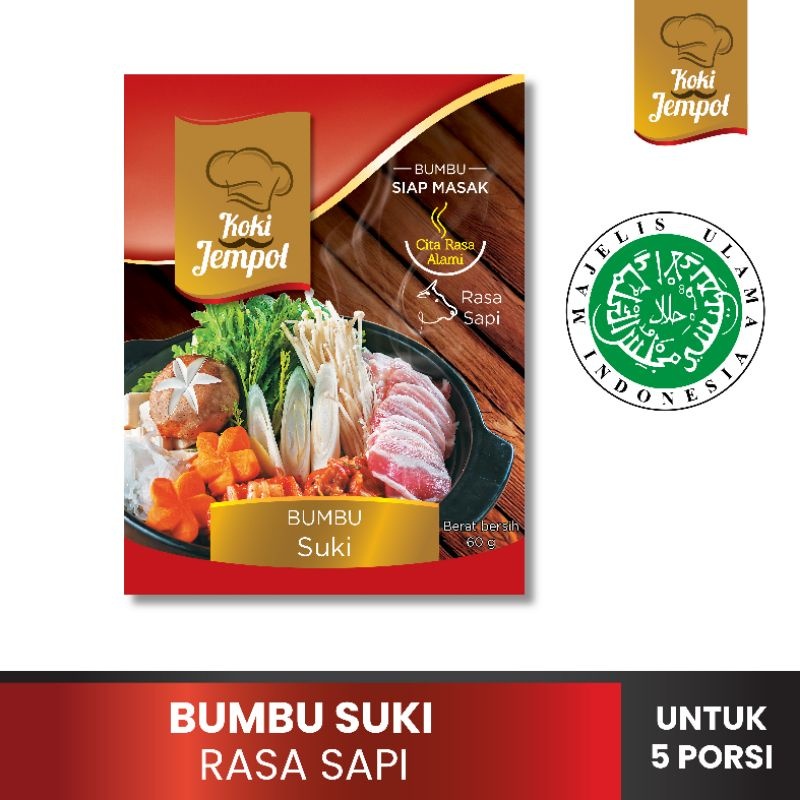 

KOKI JEMPOL BUMBU SUKI 60GR