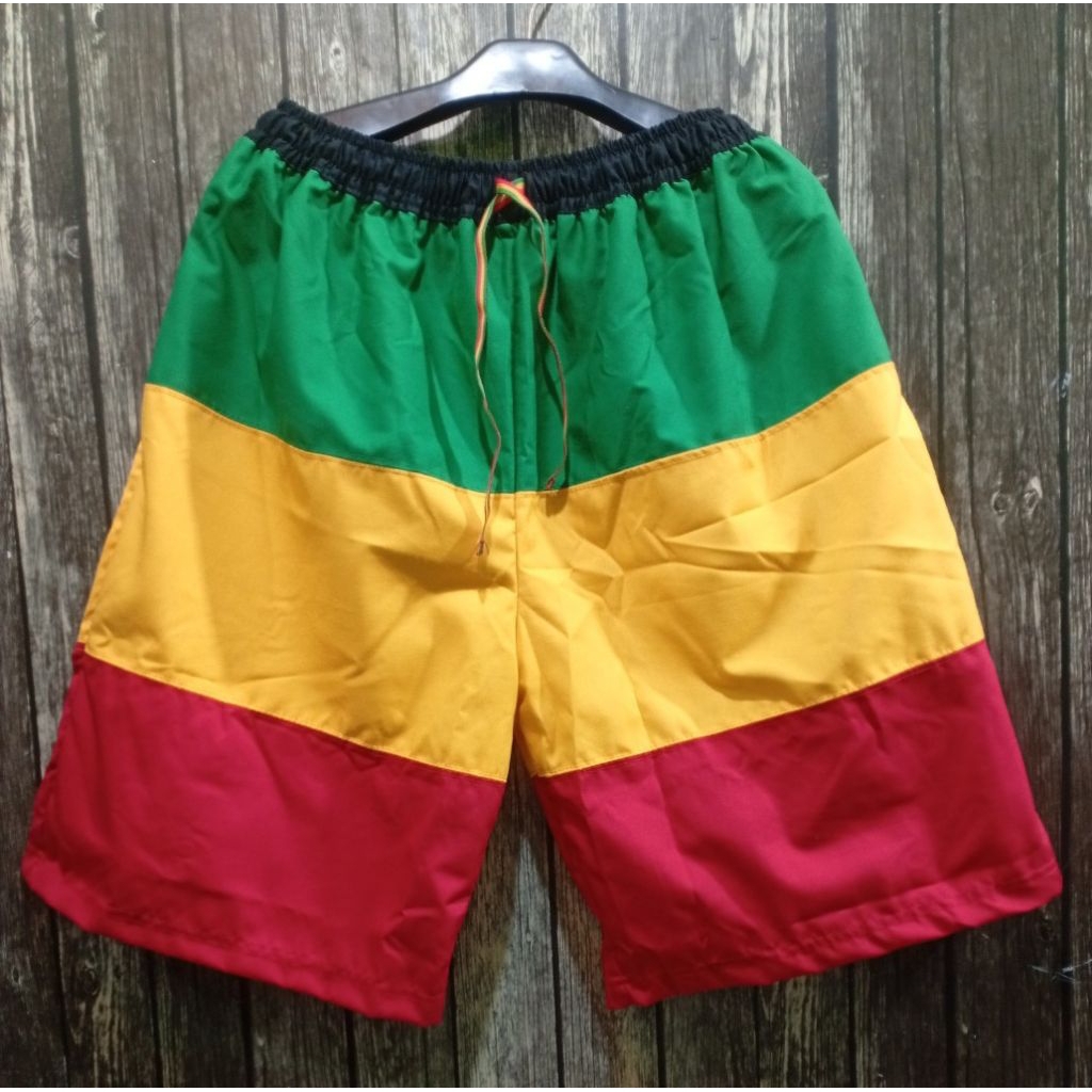 Celana Reggae Kombinasi Rasta Apparel