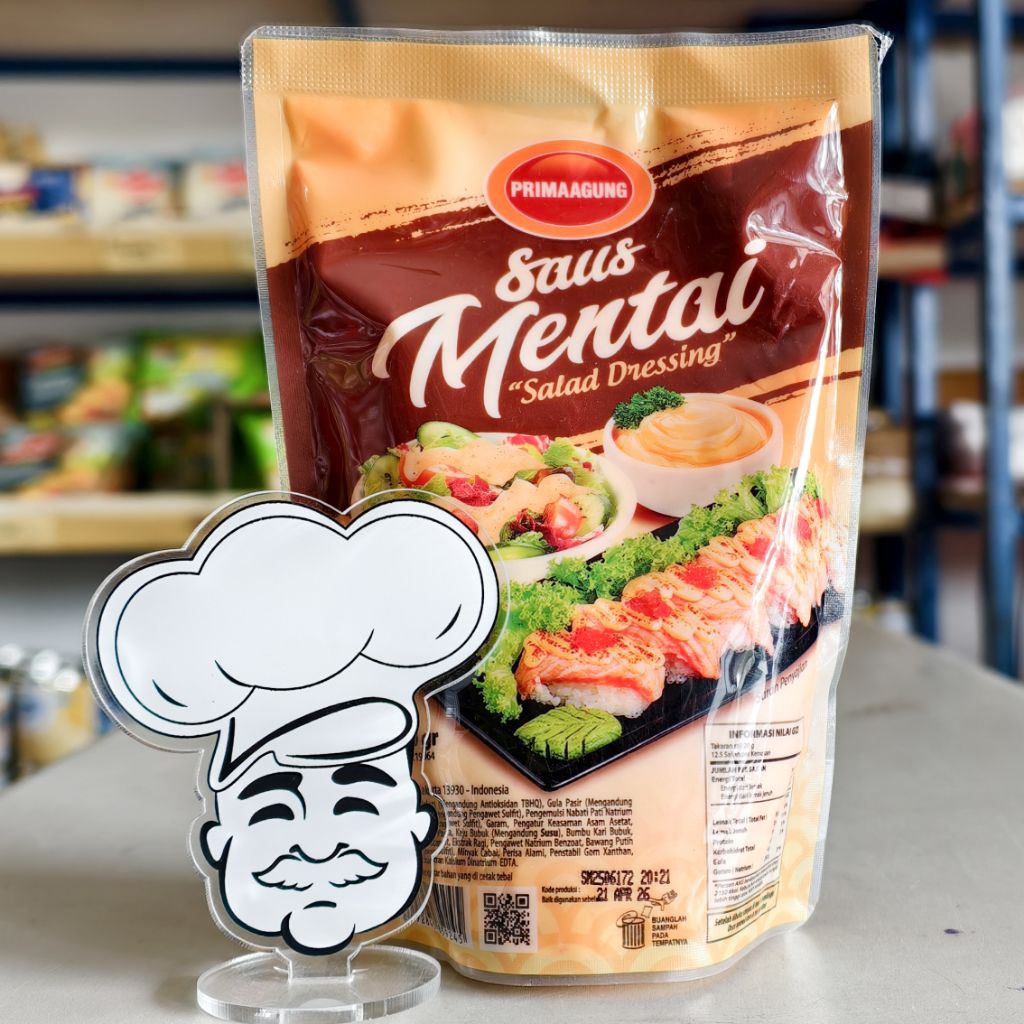 

Prima Saus Mentai 250Gr / Mentai Sauce 250Gr / Saus Dressing Mentai 250Gr