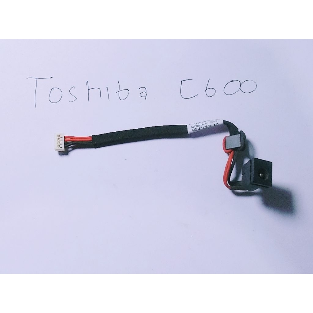 DC Jack Toshiba C600 DC Connector Toshiba C600 Ori Copotan