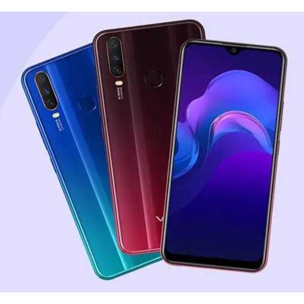Vivo Y15 RAM 4GB- 64GB- SECOND MULUS- VARIASI PHANTOM BLACK- BURGUNDY RED