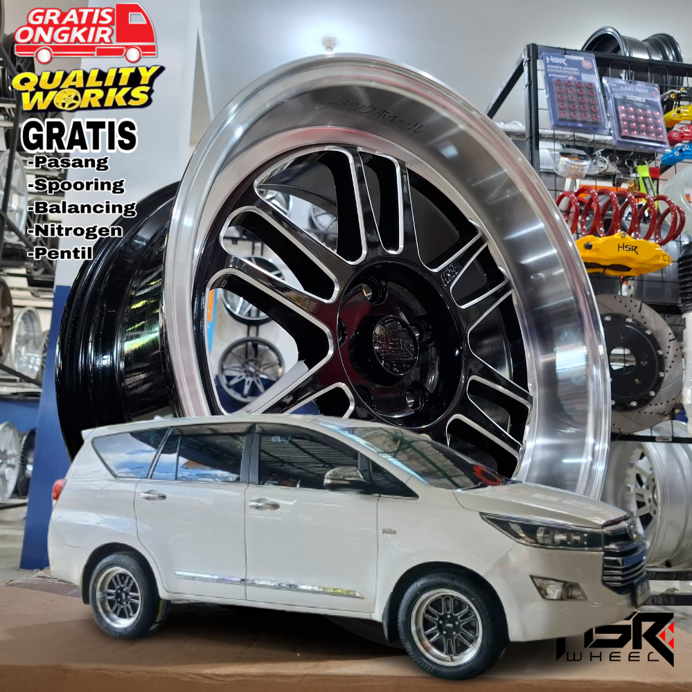 Velg Racing Mobil Innova Reborn Venturer Ring 17 Velg Original HSR BLY Boroko