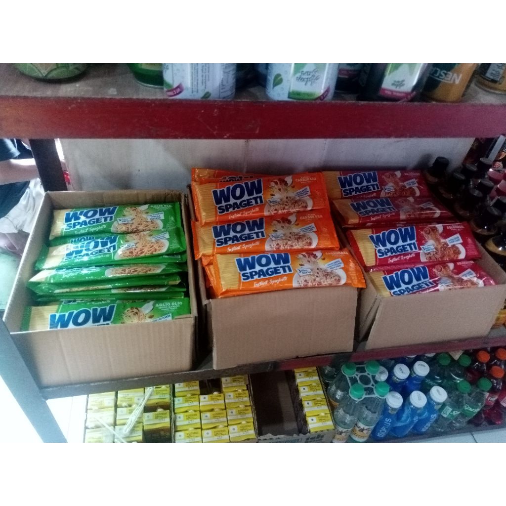 

WOW Spaghetti Bolognese, Carbonara, Aglioolio