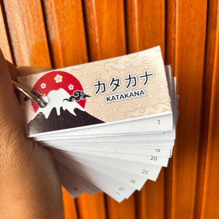 

Flashcard Katakana Bahasa Jepang Efektif