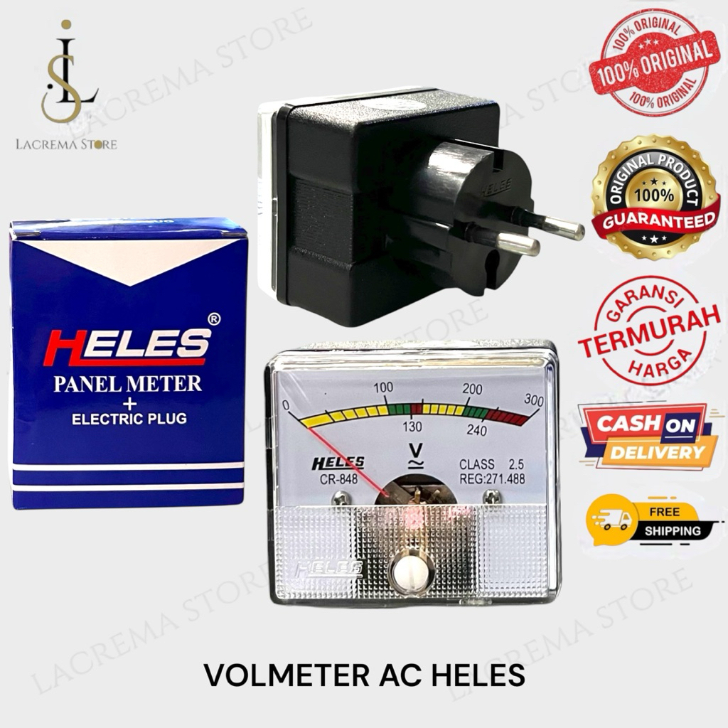 VOLTMETER HELES CR 848