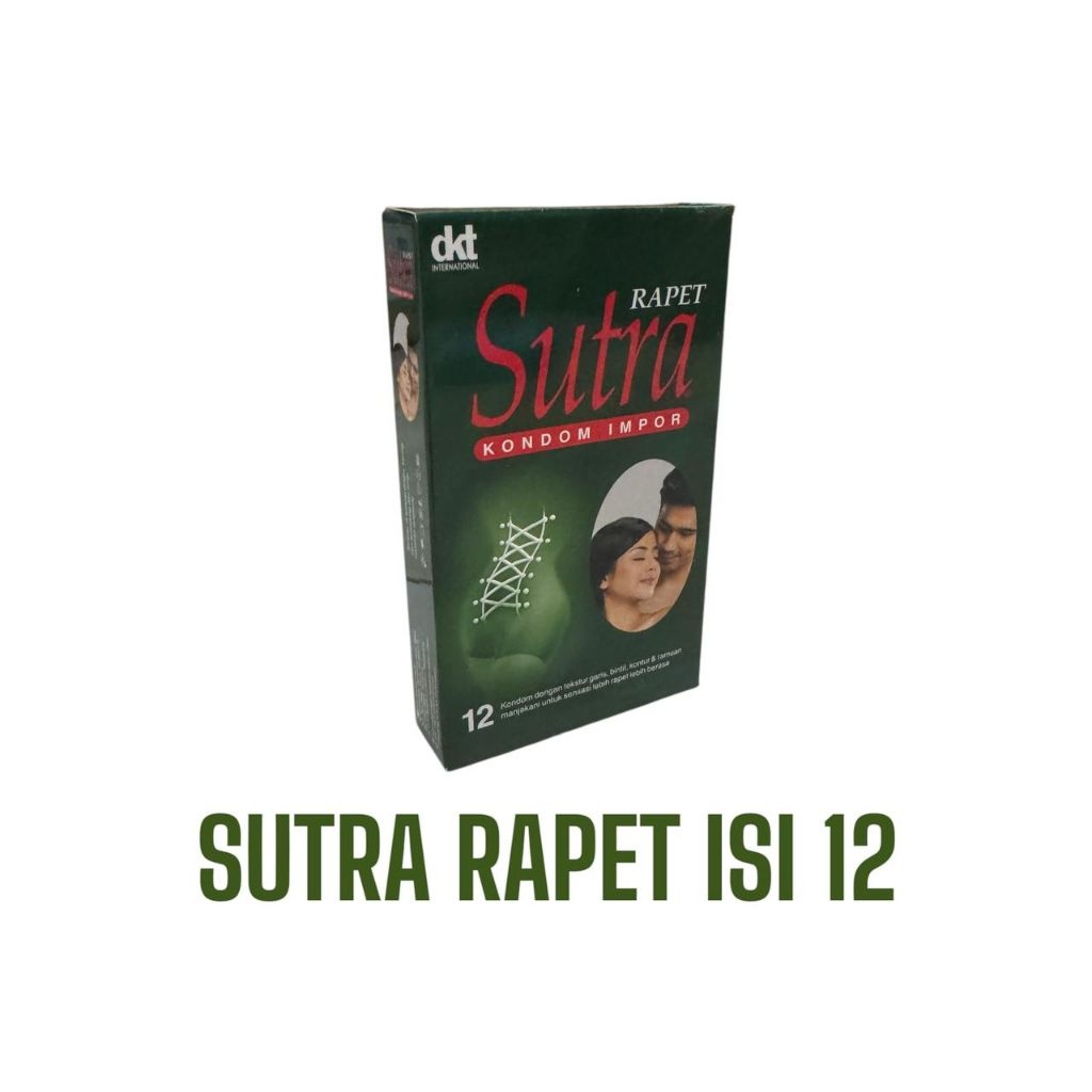 Bestbuy0404 Kondom Sutra Rapet 1Box Isi 12Pcs / Condom Sutra Rapet