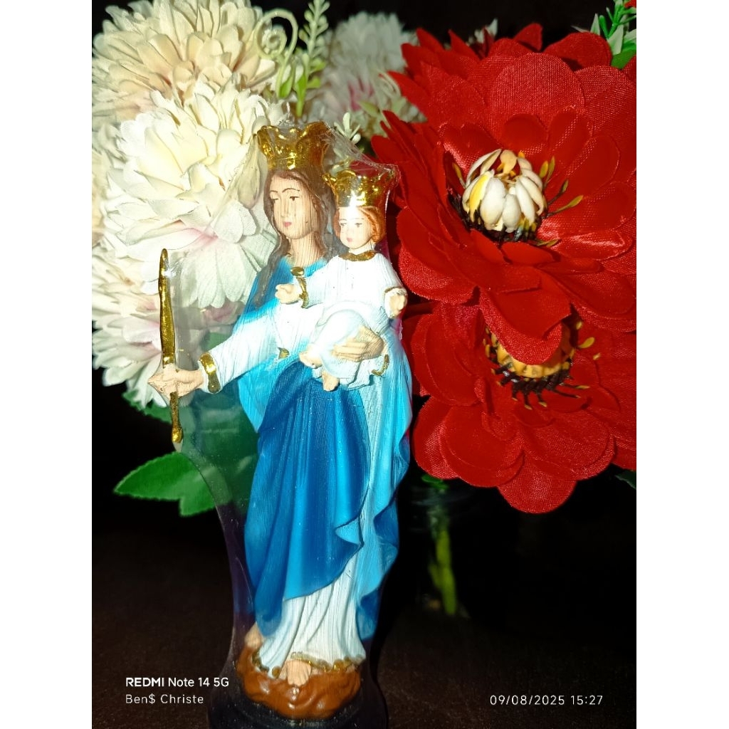 Patung Bunda Maria Ratu Penolong Abadi 20cm
