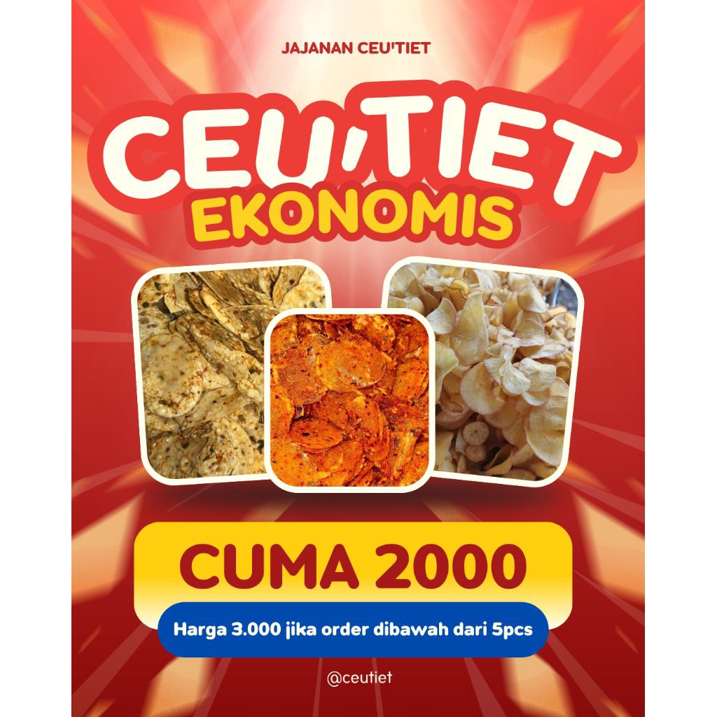 

KERIPIK CEU'TIET EKONOMIS