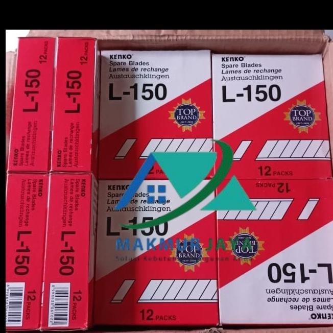 

Refill CUTTER KENKO L 150 / ISI CUTTER KENKO per kotak