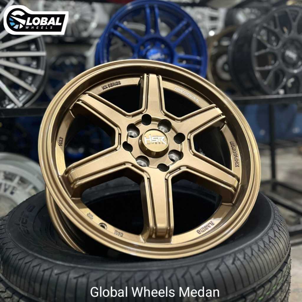 Velg Mobil Jdm TE37 Ring 16 Brio,Avanza,Xenia HSR Minas Glossy Bronze