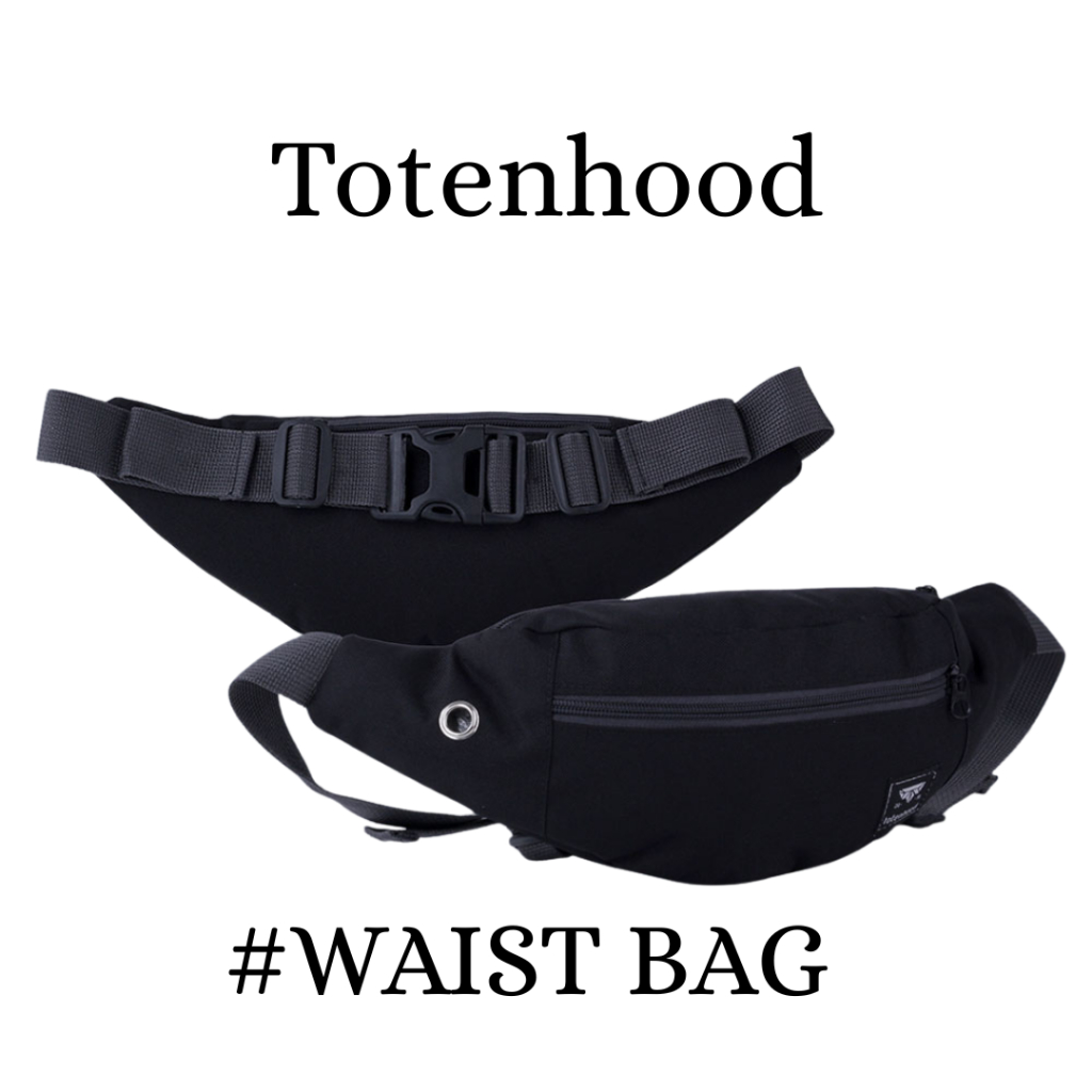 Totenhood Tas Ikat Pinggang Pria & Wanita | Waist Bag Murah | Tas Slempang Lokal Ori