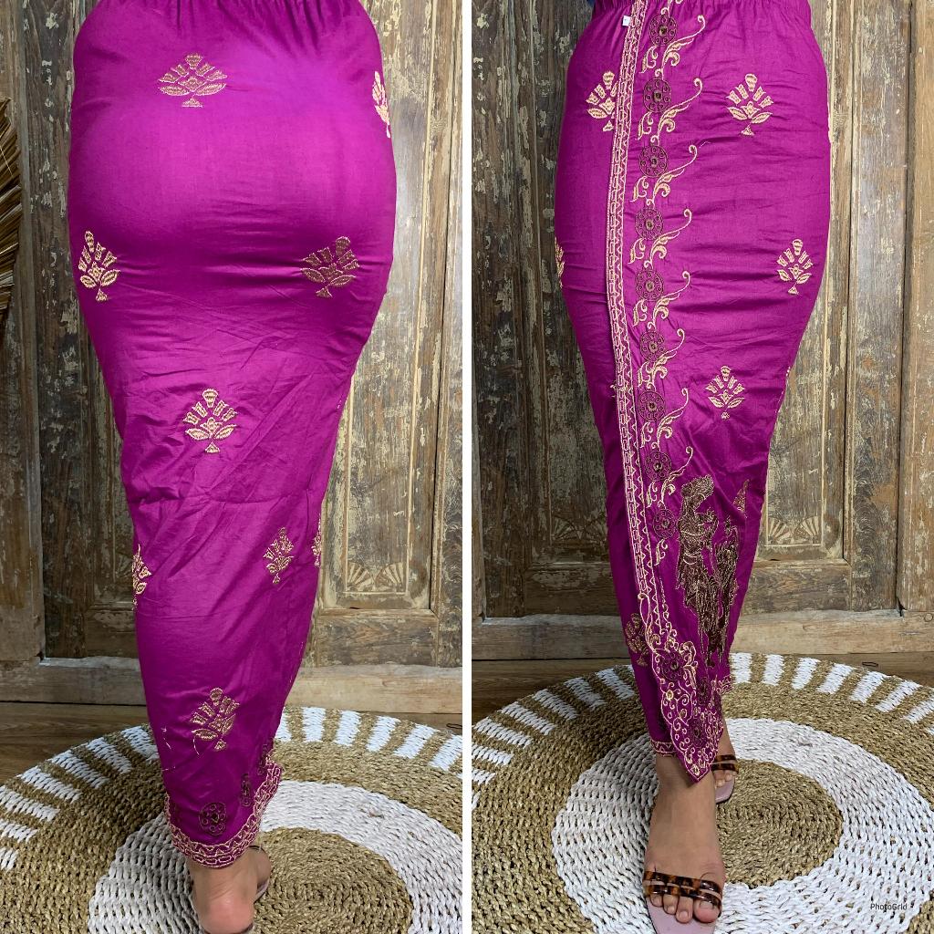 Kamen Jadi Bordir Motif Wayang by Creative Solution