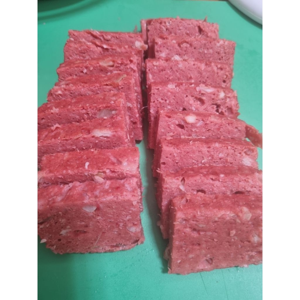 

luncheon ayam. kornet ayam