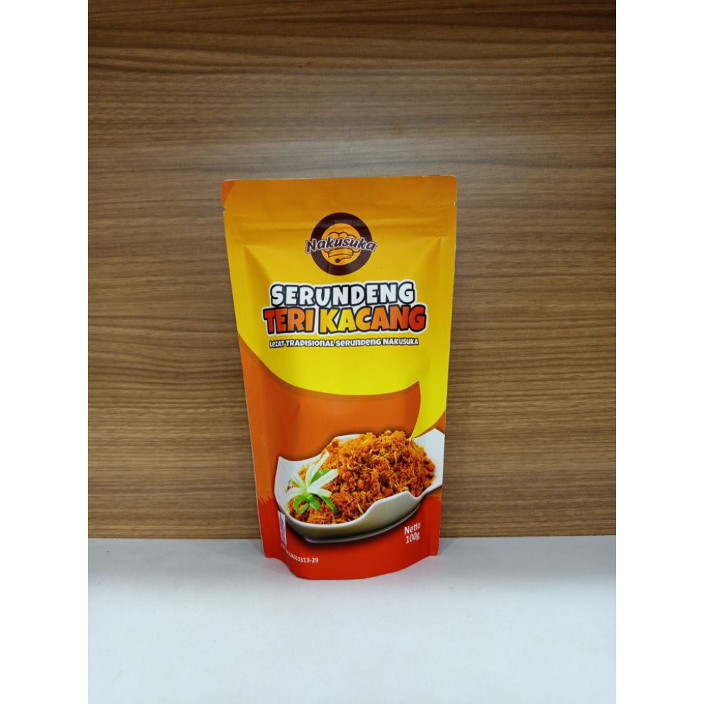 

serundeng teri kacang khas aceh