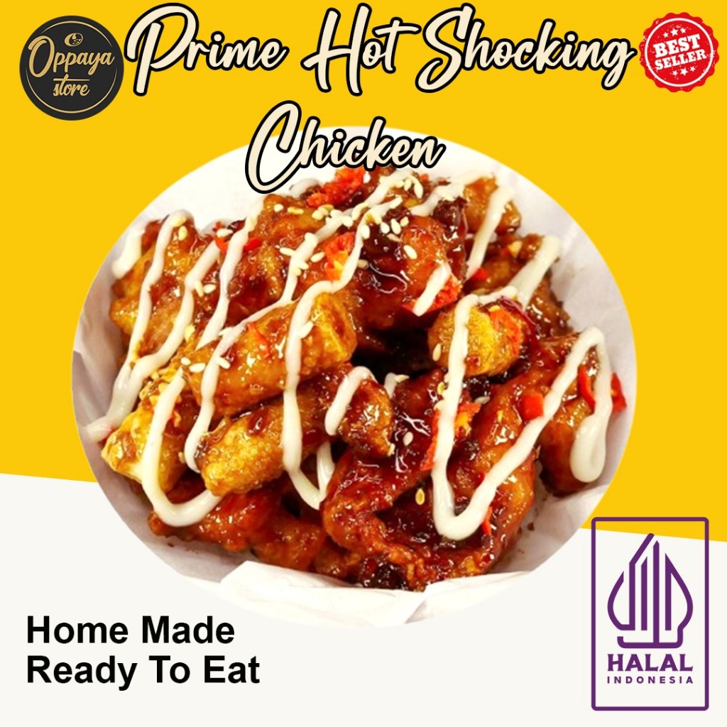 

Chickin Iyagi - Prime Hot Shocking Chicken 5 Potongan Siap Saji Halal