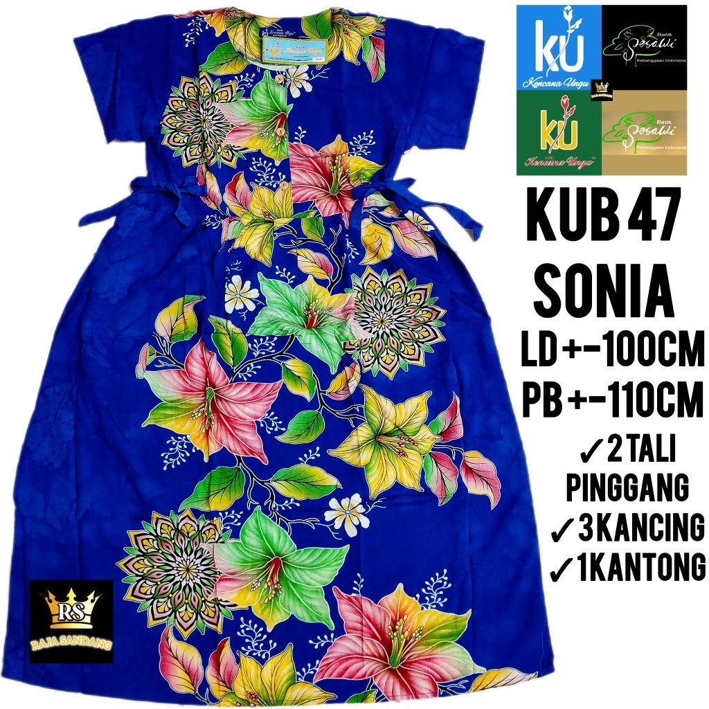 DASTER CHIBI TALI 2 KUB 47 KENCANA UNGU LABEL BIRU KUB ORIGINAL SONIA SESAWI CENTINI DASTER KECIL GR