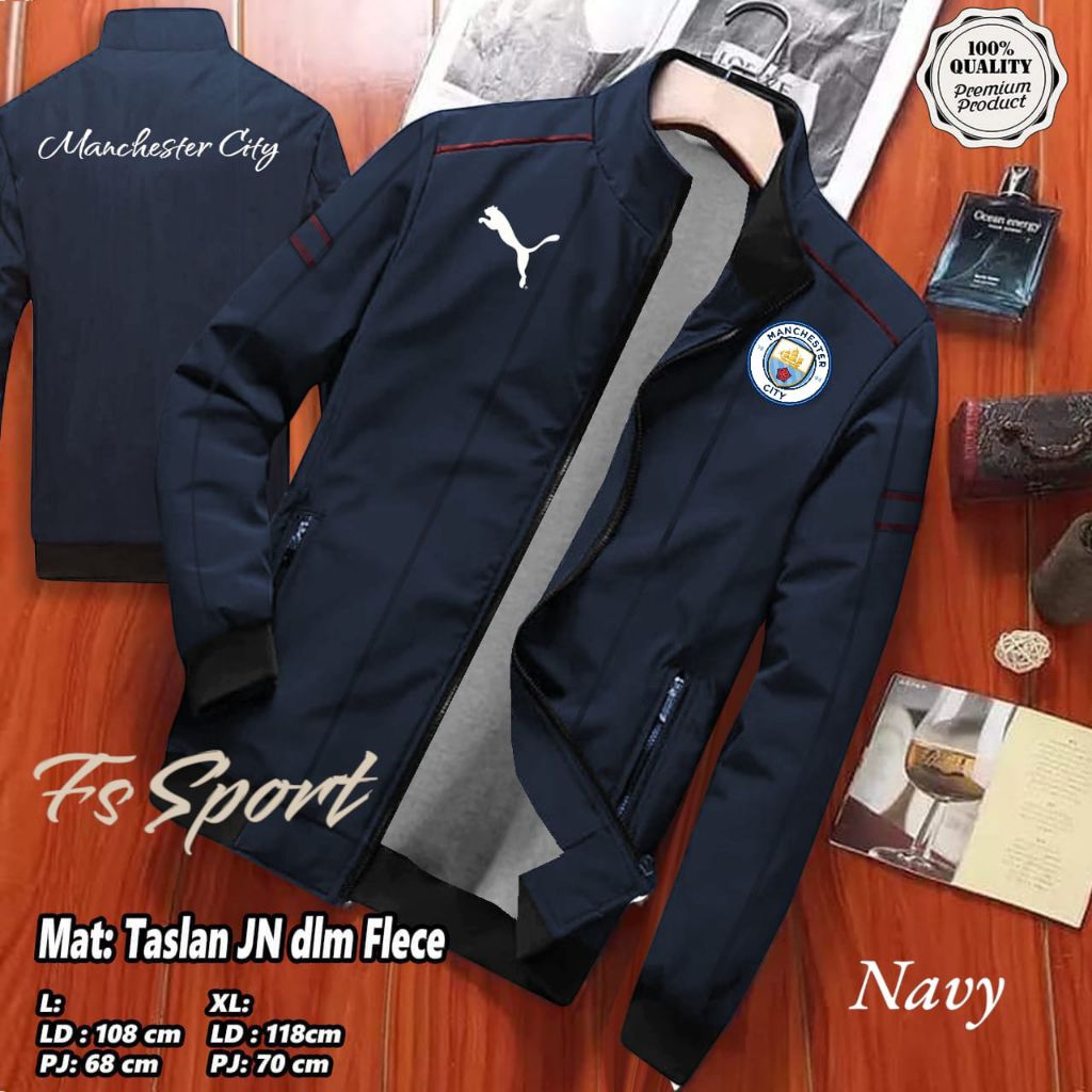 JAKET DISTRO MANCHESTER CITY MAN. CITY