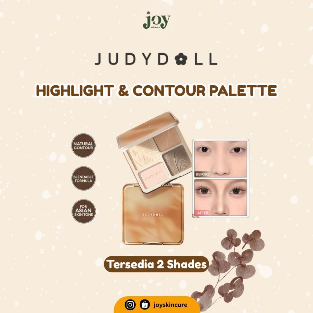 JUDYDOLL HIGHLIGHT & CONTOUR PALETTE