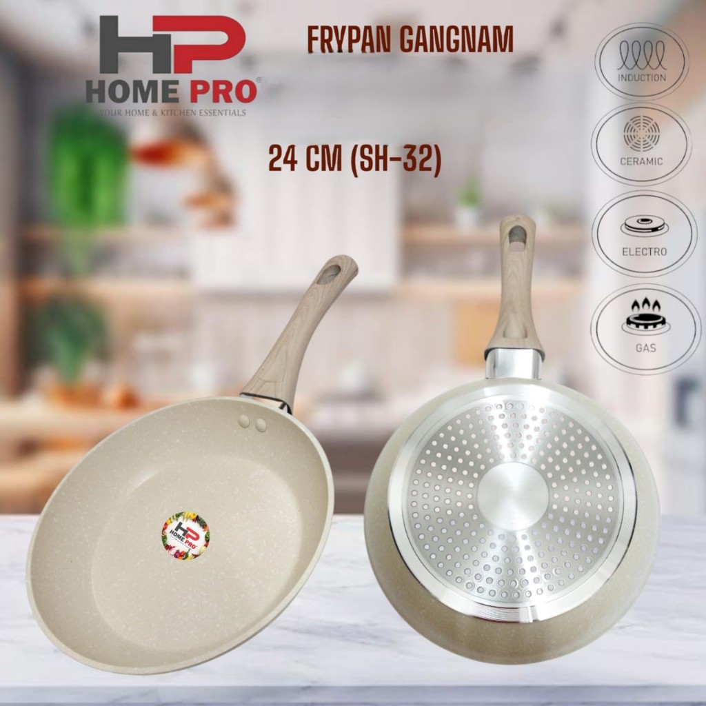 Fry pan,fry pan anti lengket,fry pan home pro 24 cm