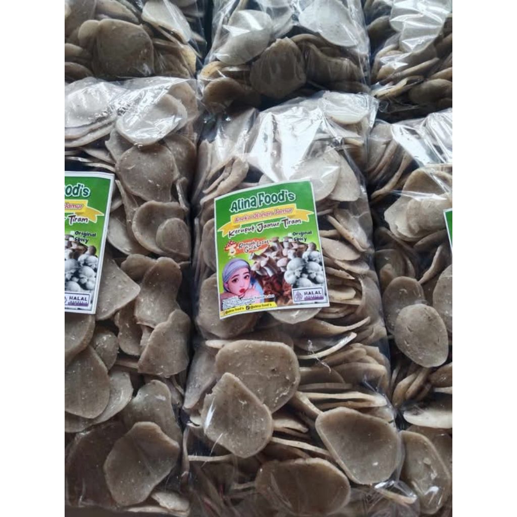 

KERUPUK JAMUR TIRAM MENTAH 1KG
