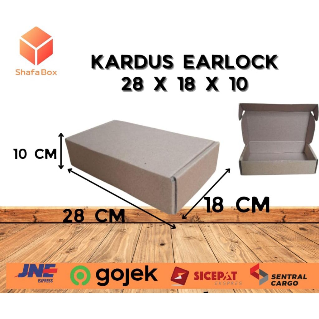 

Kardus Earlock 28x18x10CM