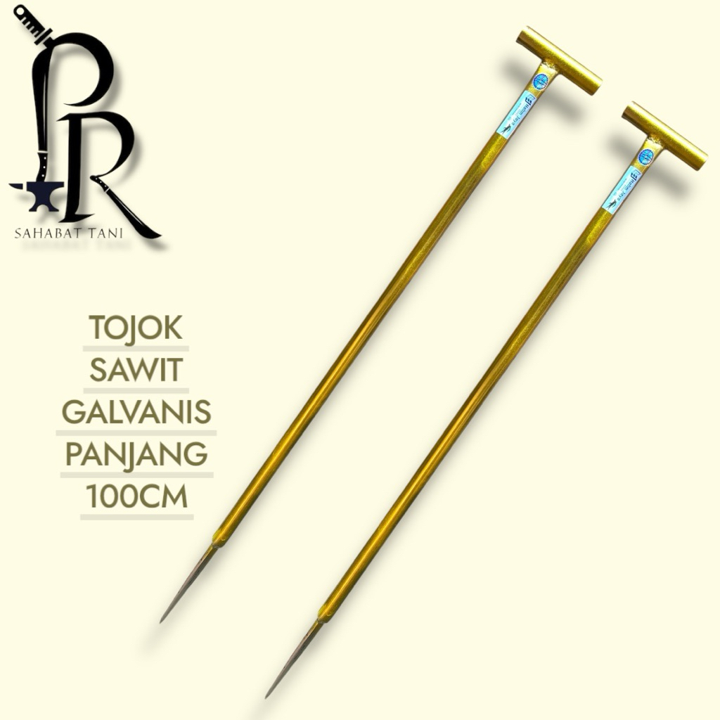 TOJOK T BAHAN GALVANIS ORIGINAL / ALAT PANEN SAWIT TOJOK / TOJOK SAWIT PIPA GALVANIS