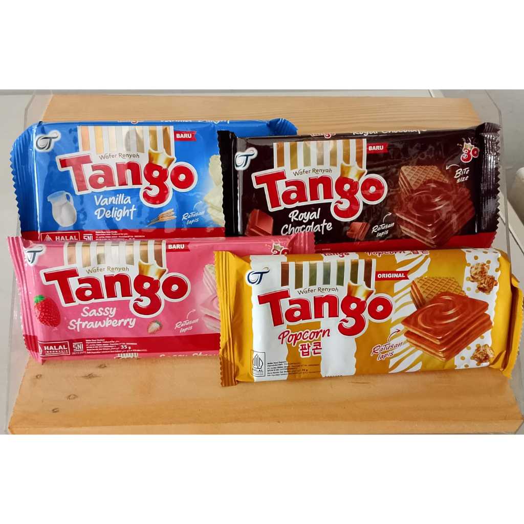 

TANGO WAFER BITE 35 gr ( 1 PACK isi 10)