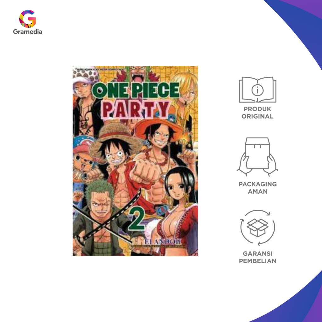 (Original) Gramedia Mall Pekanbaru ONE PIECE PARTY 02