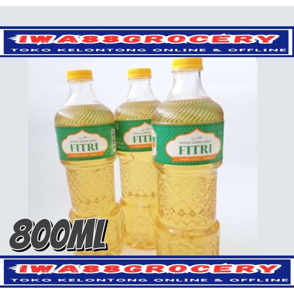 

Minyak goreng fitri Netto 800 ml botol