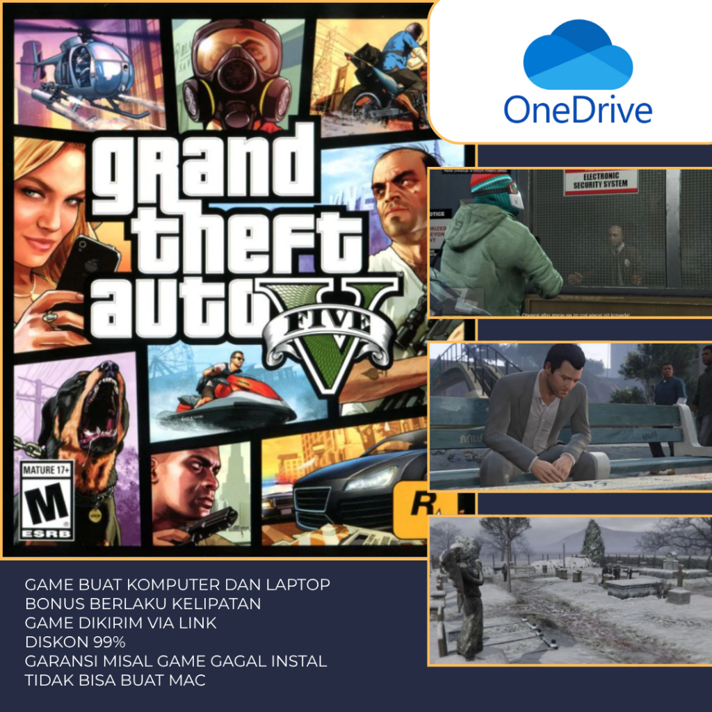 GTA 5 UPDATE - GAME LAPTOP - GAME PC - GAME KOMPUTER