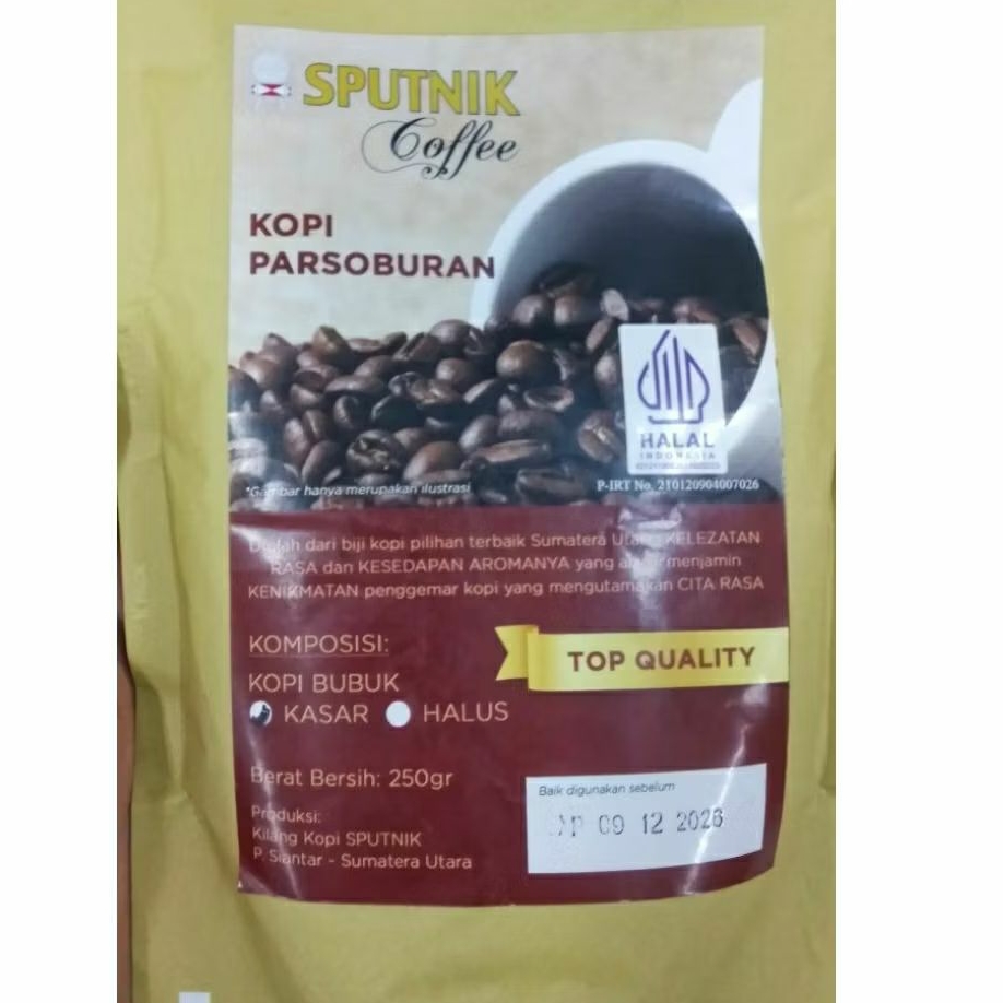 

Sputnik Coffee /Kopi Khas Parsoburan Siantar 250gr