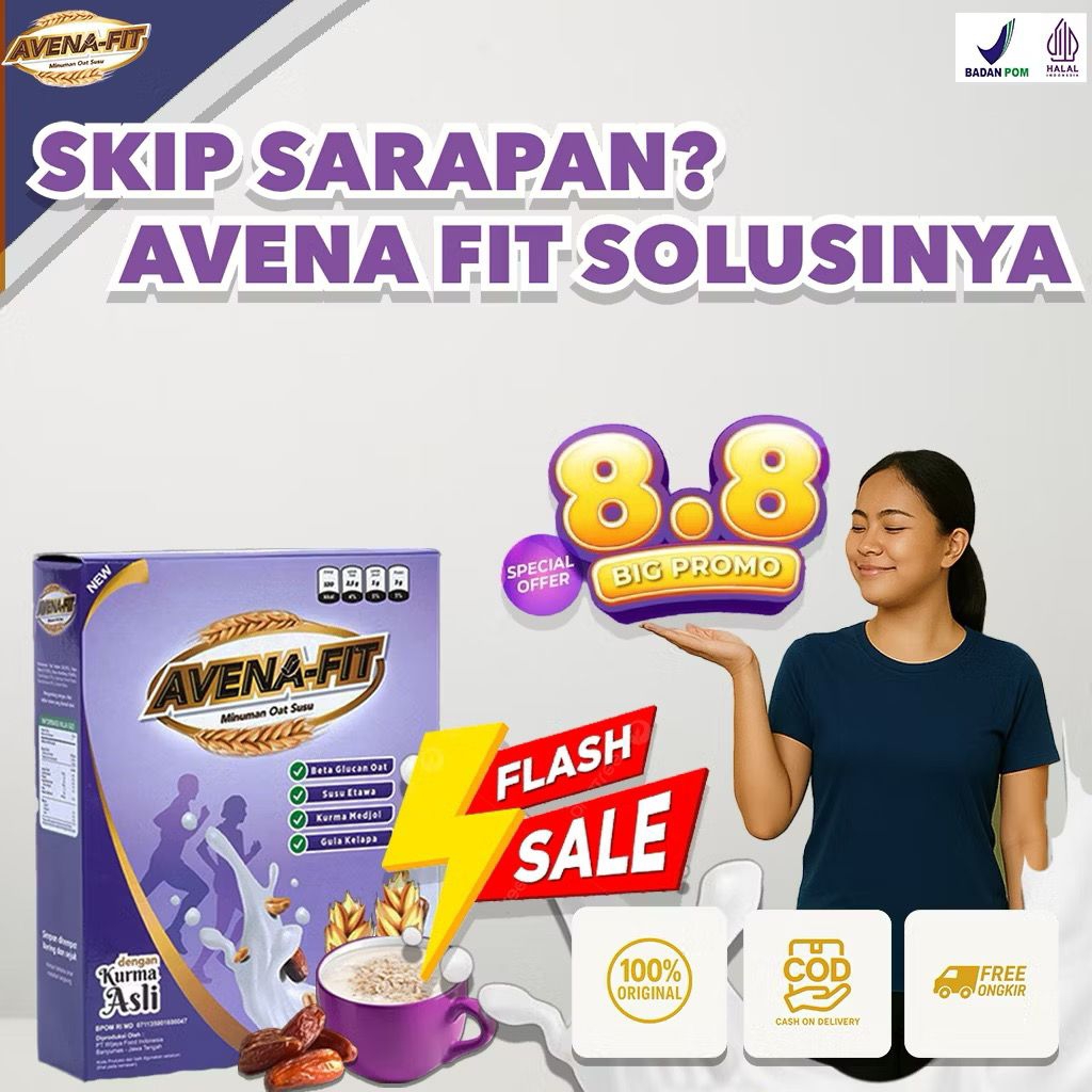 

Avenafit - Avena Fit Sereal Oat Susu Kolesterol Dan Membantu Mendukung Kesehatan Jantung Dengan Bahan Alami
