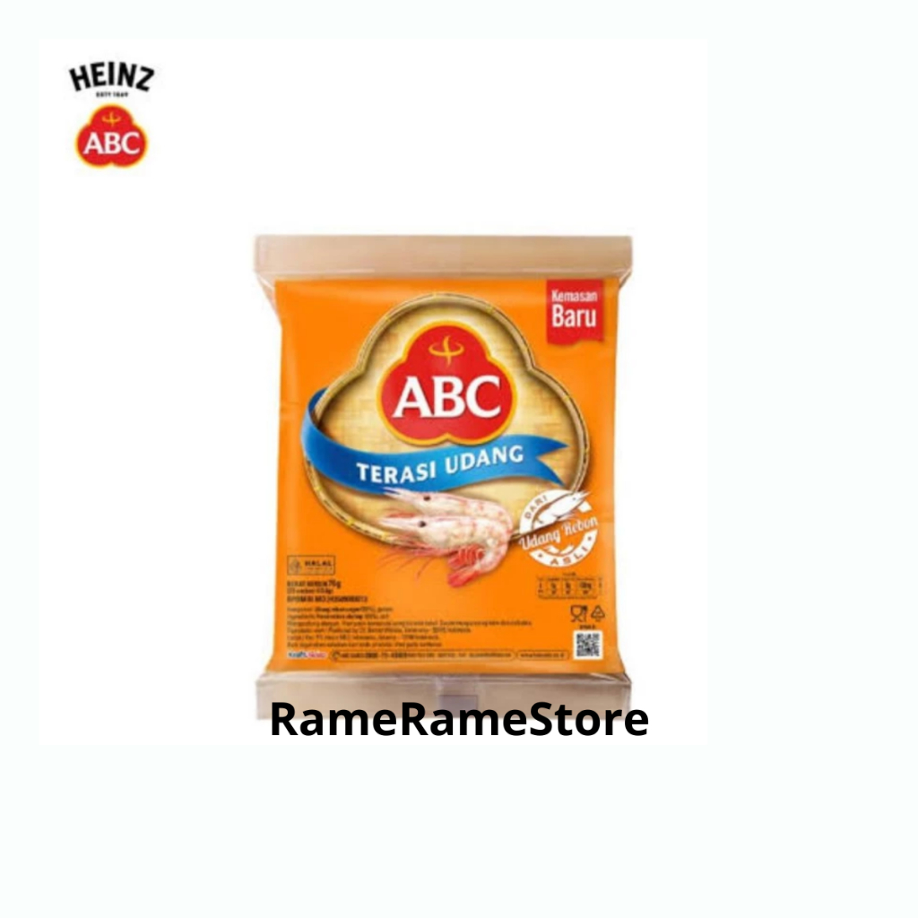 

ABC Terasi Udang 20 x 3.8g / Terasi Udang Abc 1 Pack Isi 20