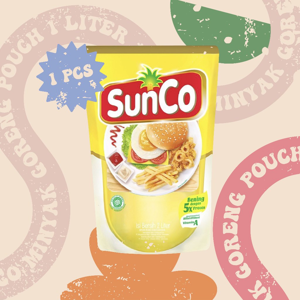

Sunco Minyak Goreng Pouch 1 Liter