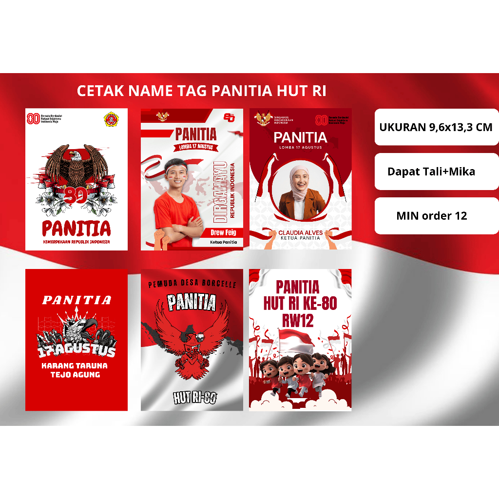 

name tag hut ri/name tag 17 agustusan