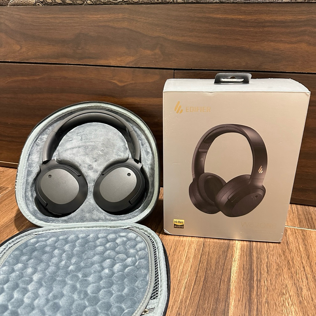 Edifier Bluetooth Headphone Headset Active Noise Cancelling W280NB - Hitam/Black/Noir - Preloved/Use