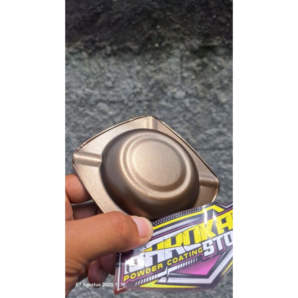 powder coating cat bubuk bronze ftx