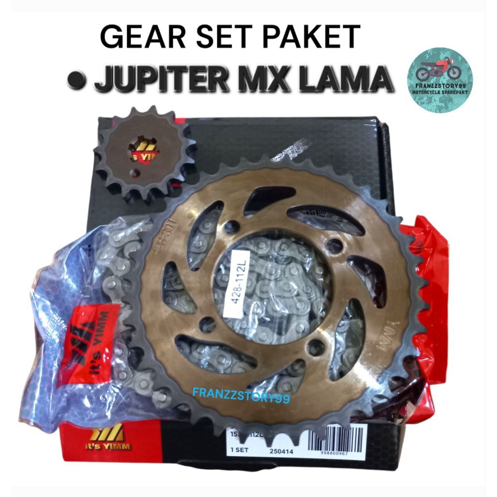 GEAR SET PAKET JUPITER MX LAMA YIMM