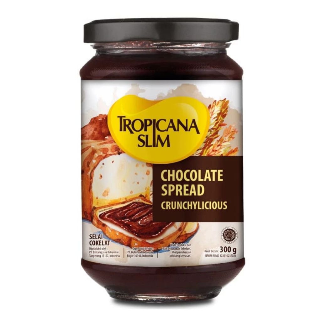 

Tropicana Slim Selai Chocolate Spread 300gr