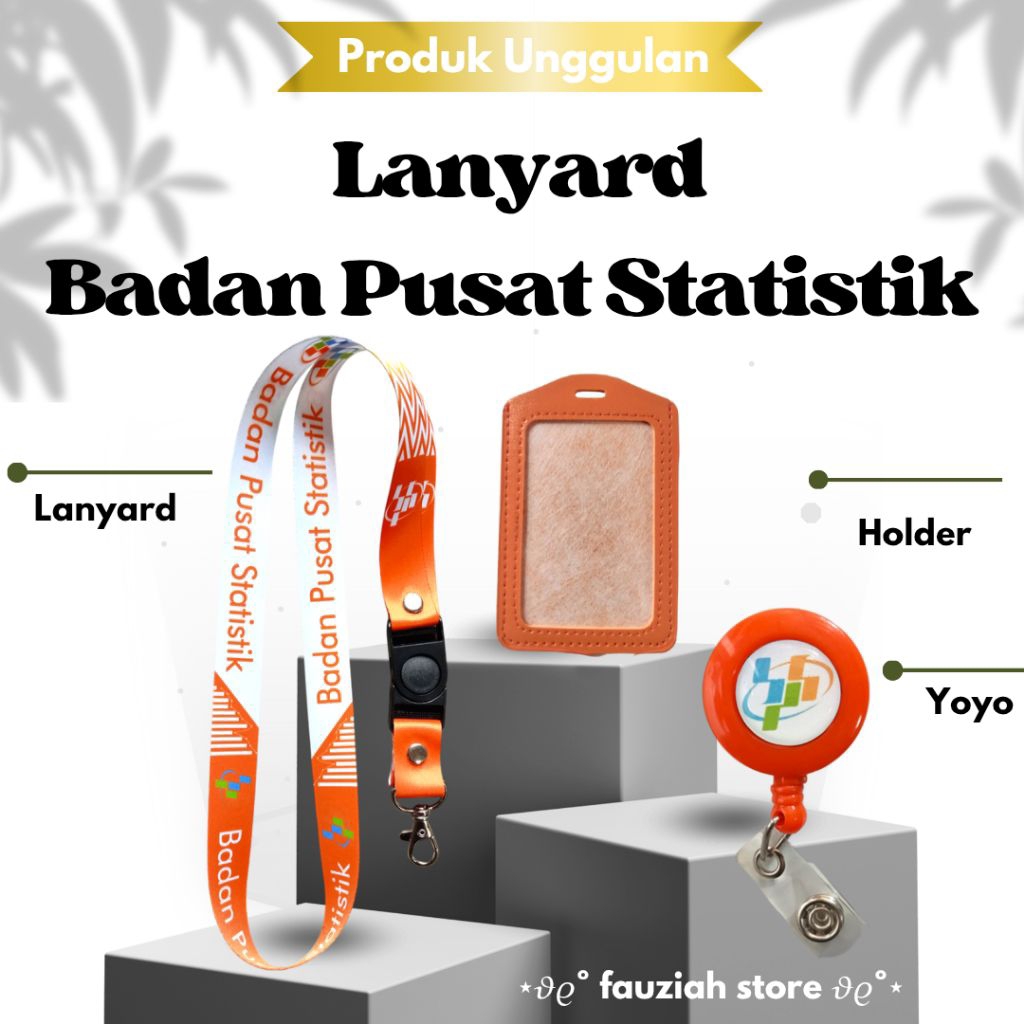 

READY! TALI ID CARD BADAN PUSAT STATISTIK TERBARU / LANYARD BADAN PUSAT STATISTIK (BPS) TERMURAH!!!
