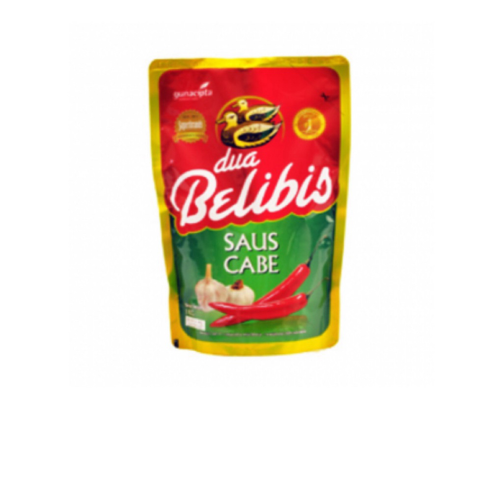 

Saus Cabe Dua Belibis Pouch 1kg – Pedas Nikmat, Kaya Rasa